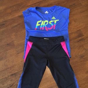 Girls adidas outfit